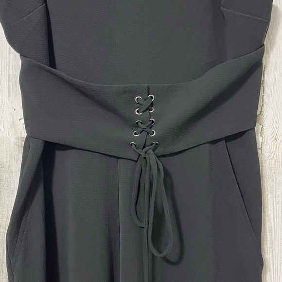 Wayf Black Corseted Style Jumpsuit - Picture 2 of 14